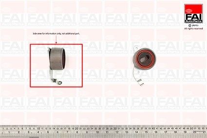 FAI AUTOPARTS Kiristysrulla, hammashihnat T9325